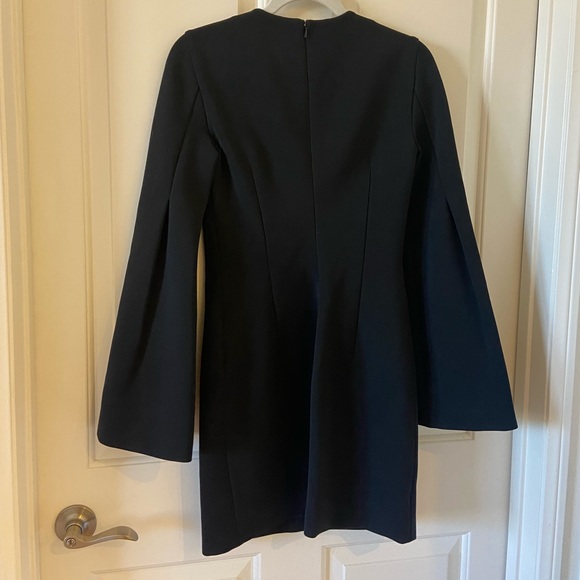 Cushnie Et Ochs Runway Cutout Long Sleeve Dress Size 4 Black Couture - Picture 2 of 4
